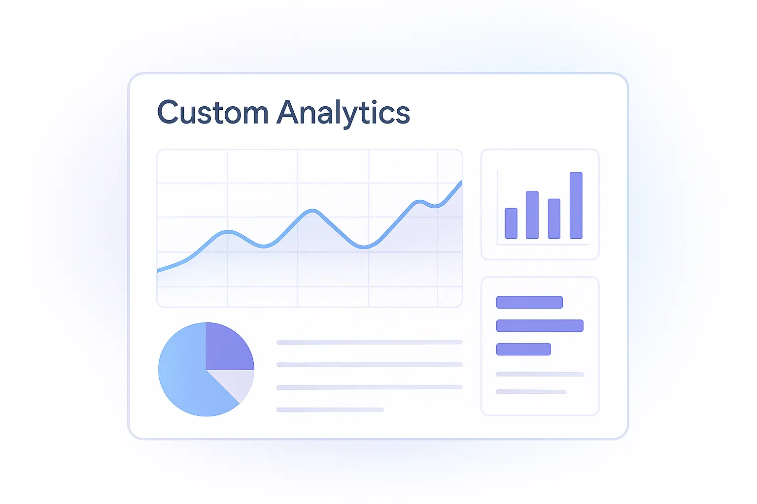 Nova custom analytics builder showing flexible dashboard creation with TACoS tracking, contribution margin analysis, and brand-level performance metrics