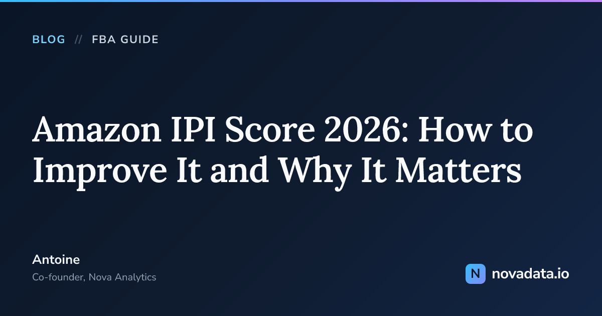Score Boost Amazon Amazon IPI Score 2026: How to Improve It and Why It Matters